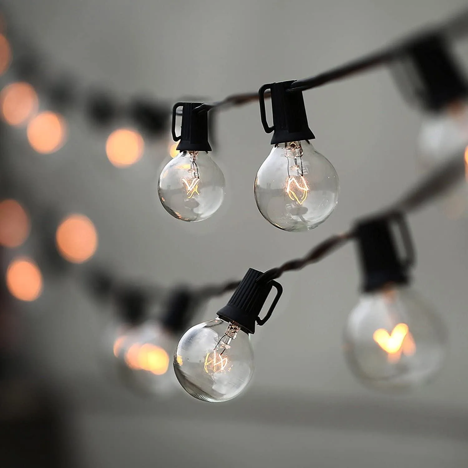 25Ft Globe String Light – Warm Outdoor Ambiance Lighting