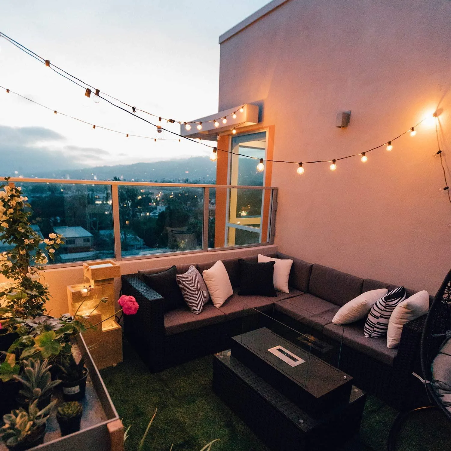 25Ft Globe String Light – Warm Outdoor Ambiance Lighting