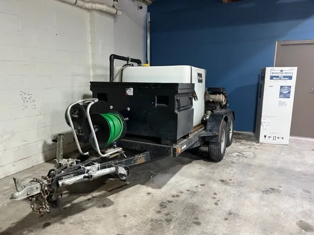 51T Series Trailer Jetter 4010 - 38 HP EFI, 10 GPM, 4000 PSI, 300 Gallon