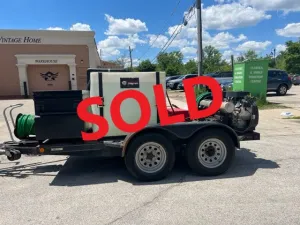 51T Series Trailer Jetter 4010 - 38 HP EFI, 10 GPM, 4000 PSI, 300 Gallon