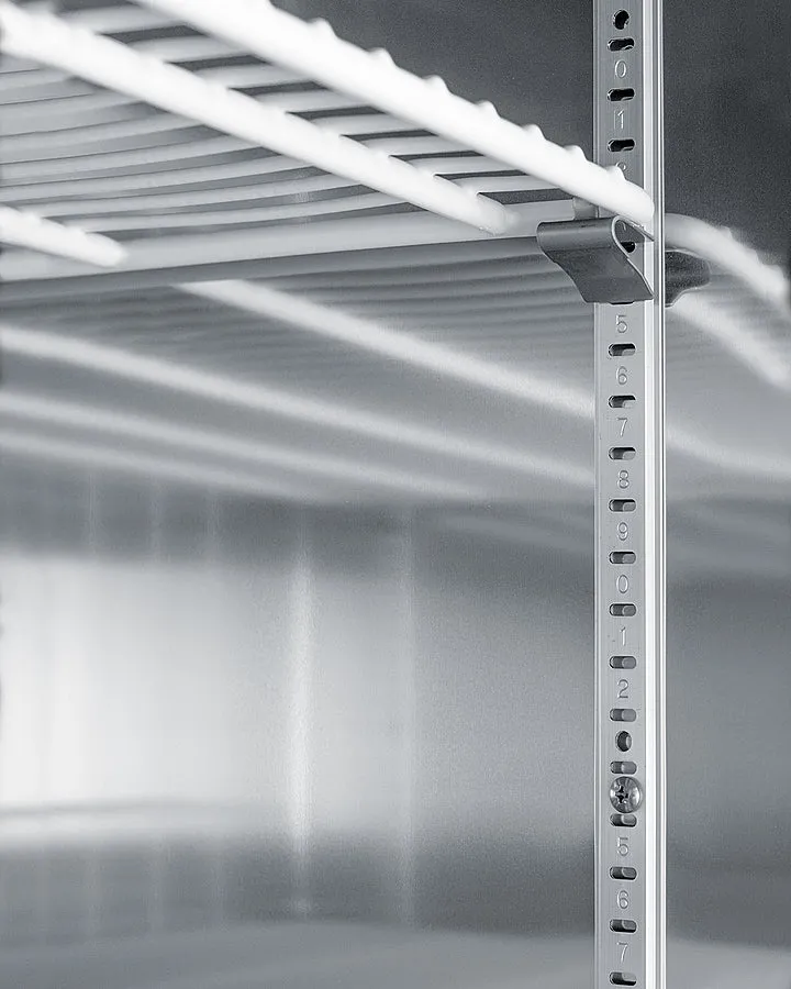 Accucold 23 Cu.Ft. Upright Pharmacy Freezer in Stainless Steel - AFS23ML