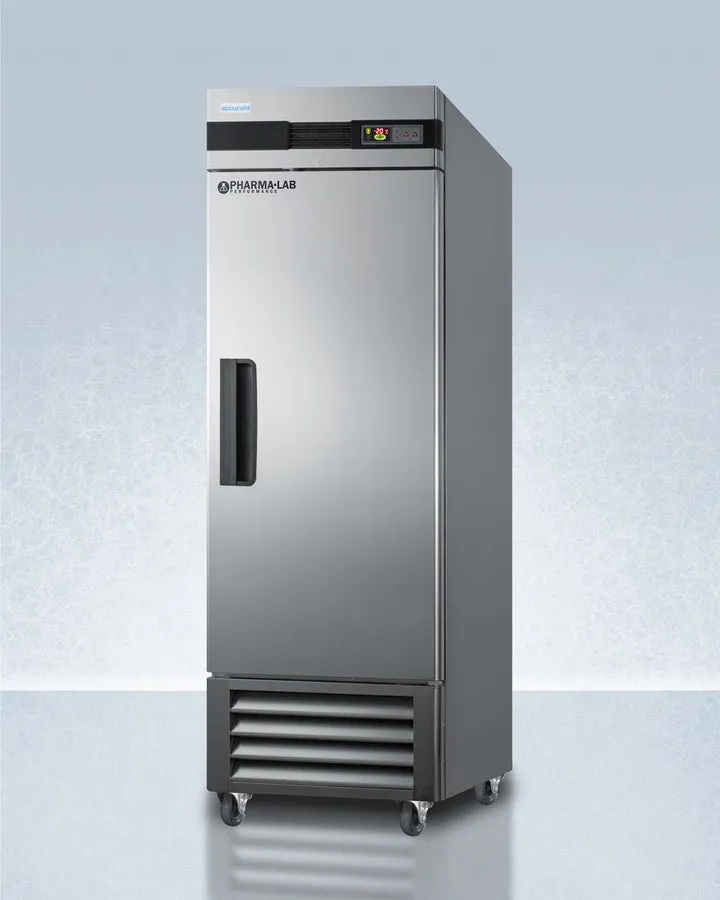 Accucold 23 Cu.Ft. Upright Pharmacy Freezer in Stainless Steel - AFS23ML