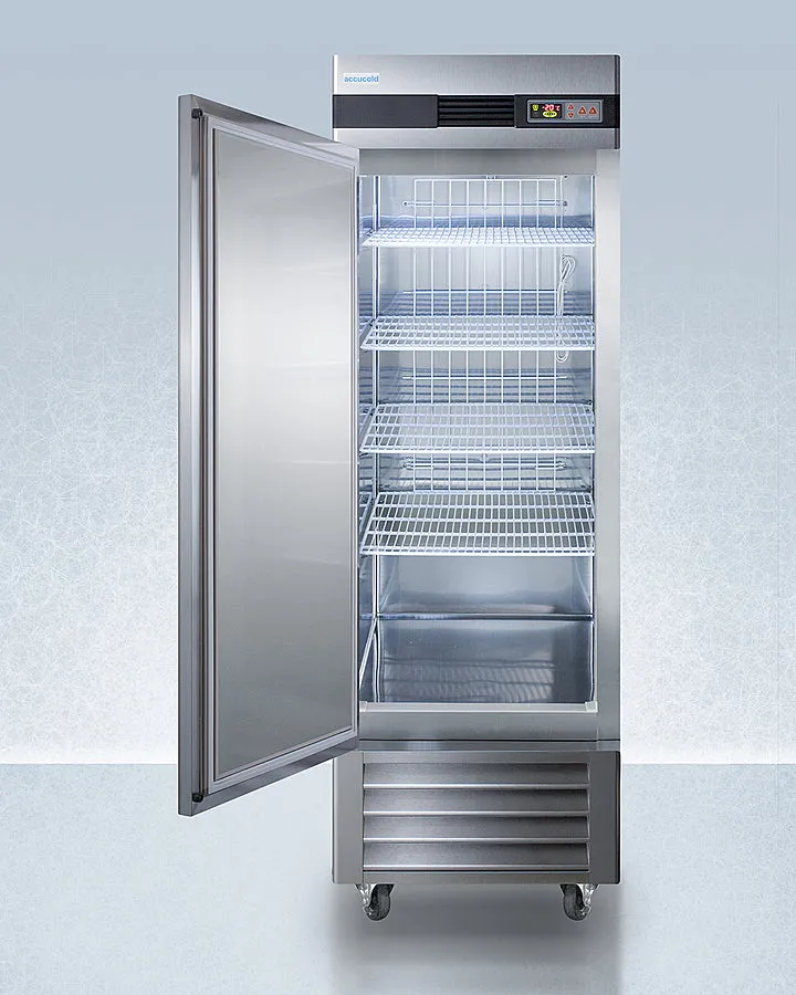 Accucold 23 Cu.Ft. Upright Pharmacy Freezer in Stainless Steel - AFS23ML