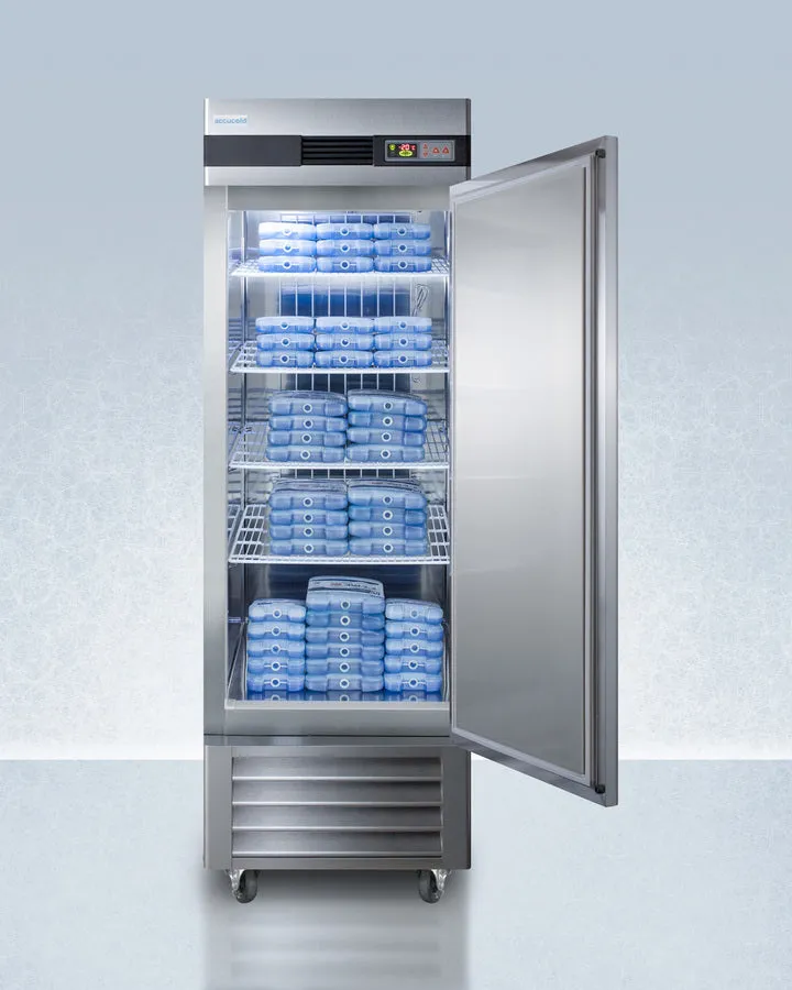 Accucold 23 Cu.Ft. Upright Pharmacy Freezer in Stainless Steel - AFS23ML