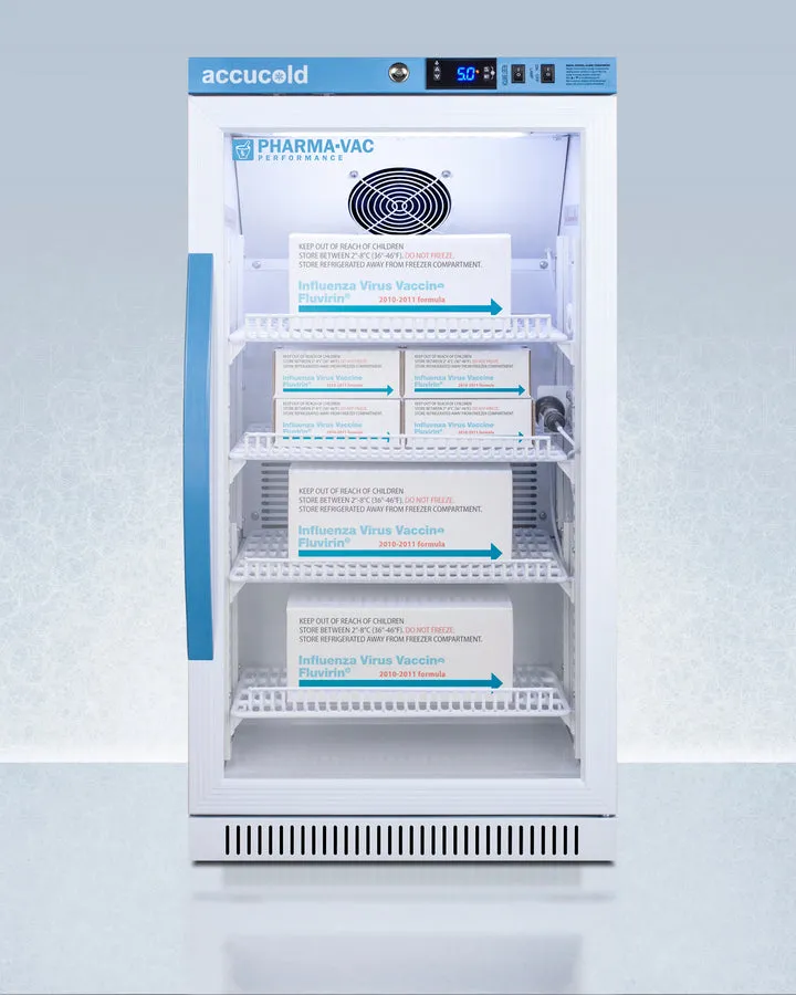 Accucold 2.83 Cu.Ft. Vaccine Refrigerator ADA Height - ARG31PVBIADA