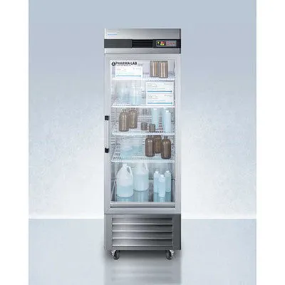 Accucold - Upright Pharmacy Refrigerator - 23 Cu.Ft.