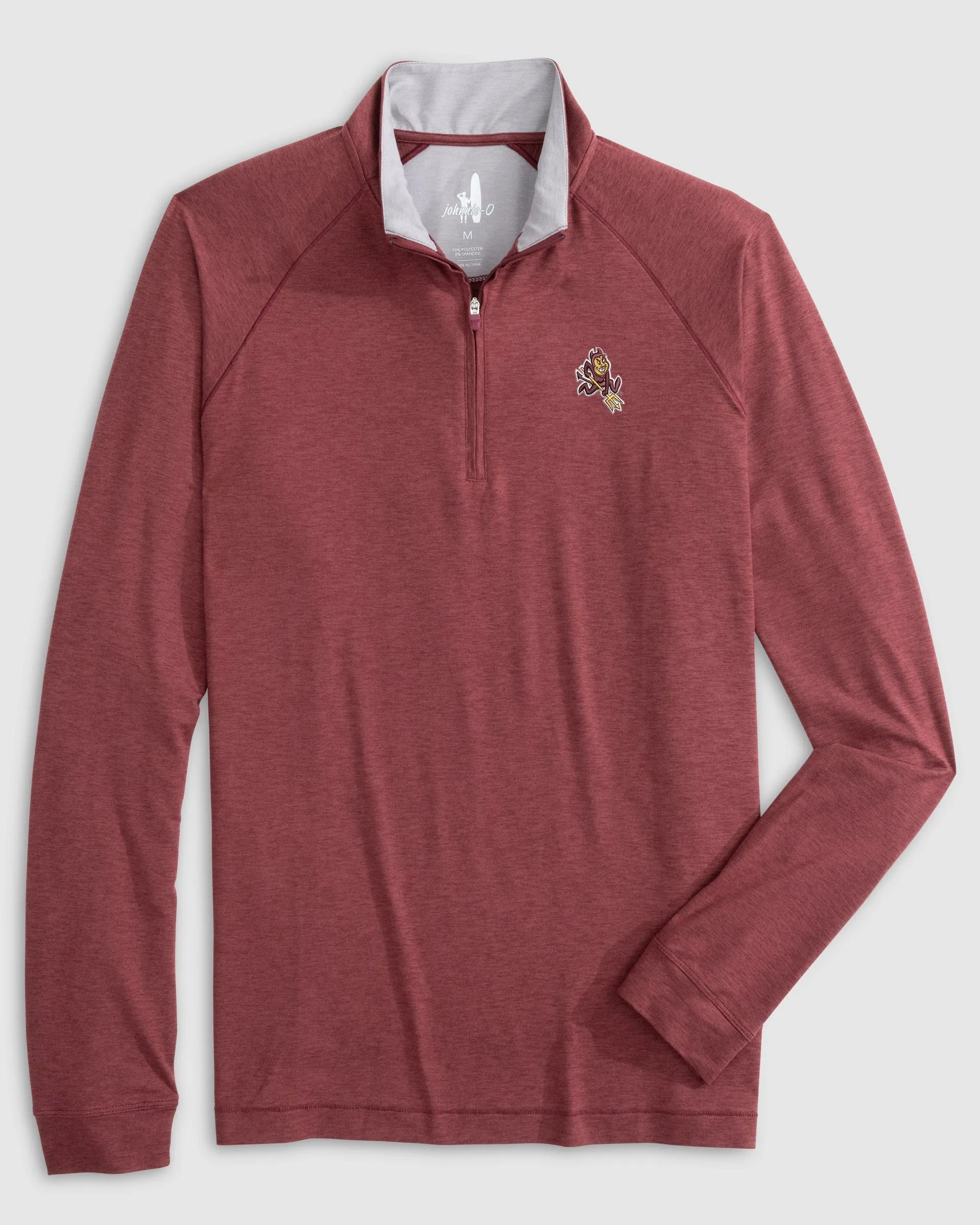 Arizona State Freeborne Performance 1/4 Zip - Sparky Logo