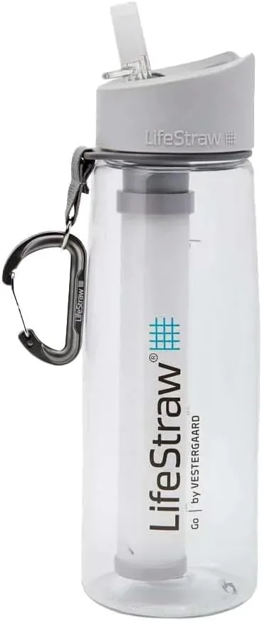Bouteille Filtrante 2 tapes Bleu Sarcelle LifeStraw Go  | Camping | Fitnessterapy