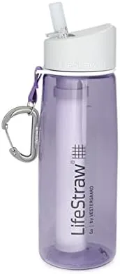 Bouteille Filtrante 2 tapes Bleu Sarcelle LifeStraw Go  | Camping | Fitnessterapy