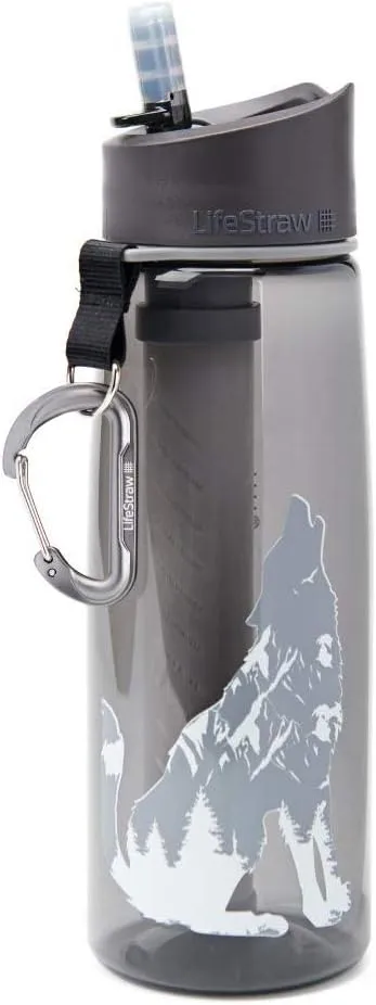Bouteille Filtrante 2 tapes Bleu Sarcelle LifeStraw Go  | Camping | Fitnessterapy