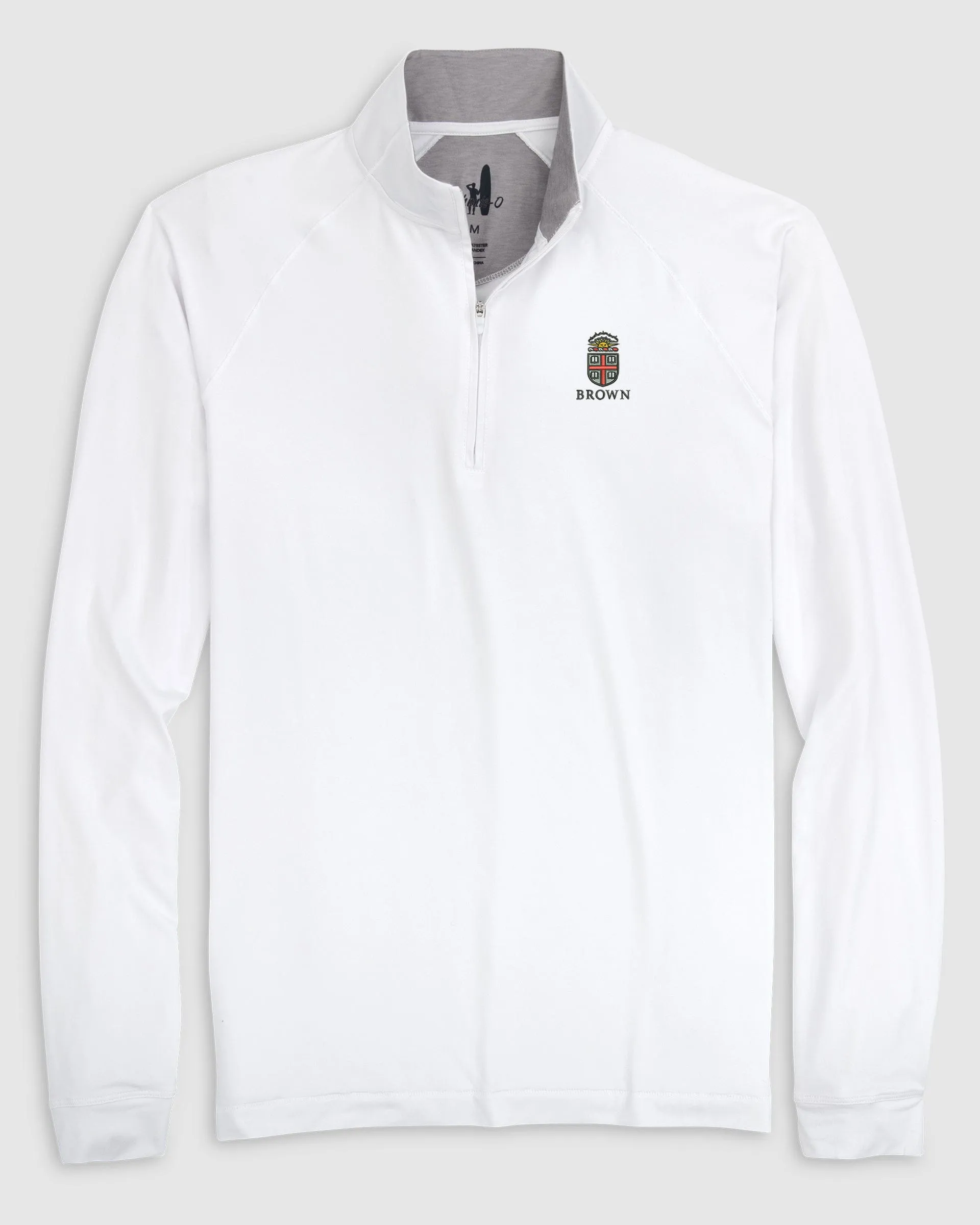 Brown Freeborne Performance 1/4 Zip