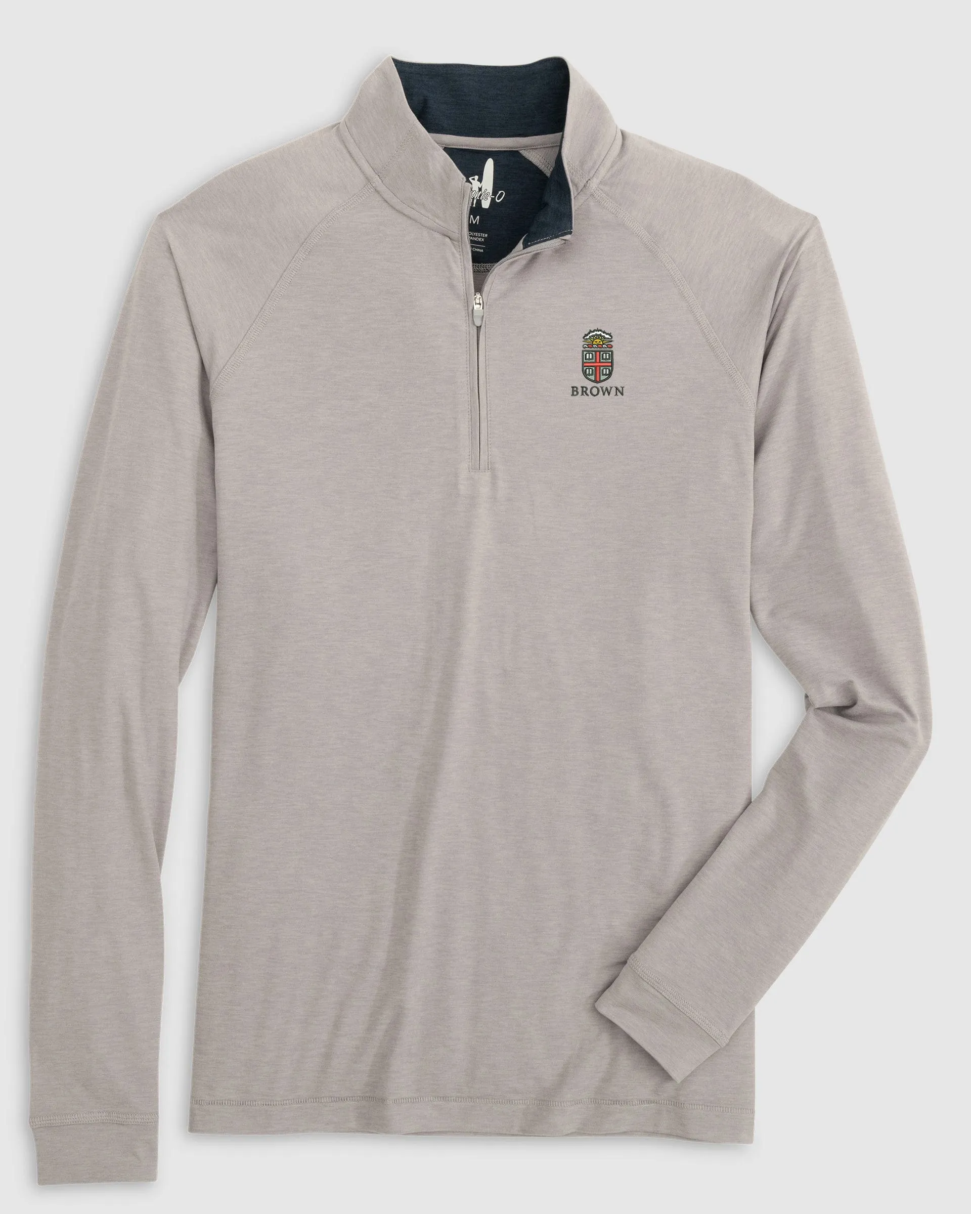 Brown Freeborne Performance 1/4 Zip