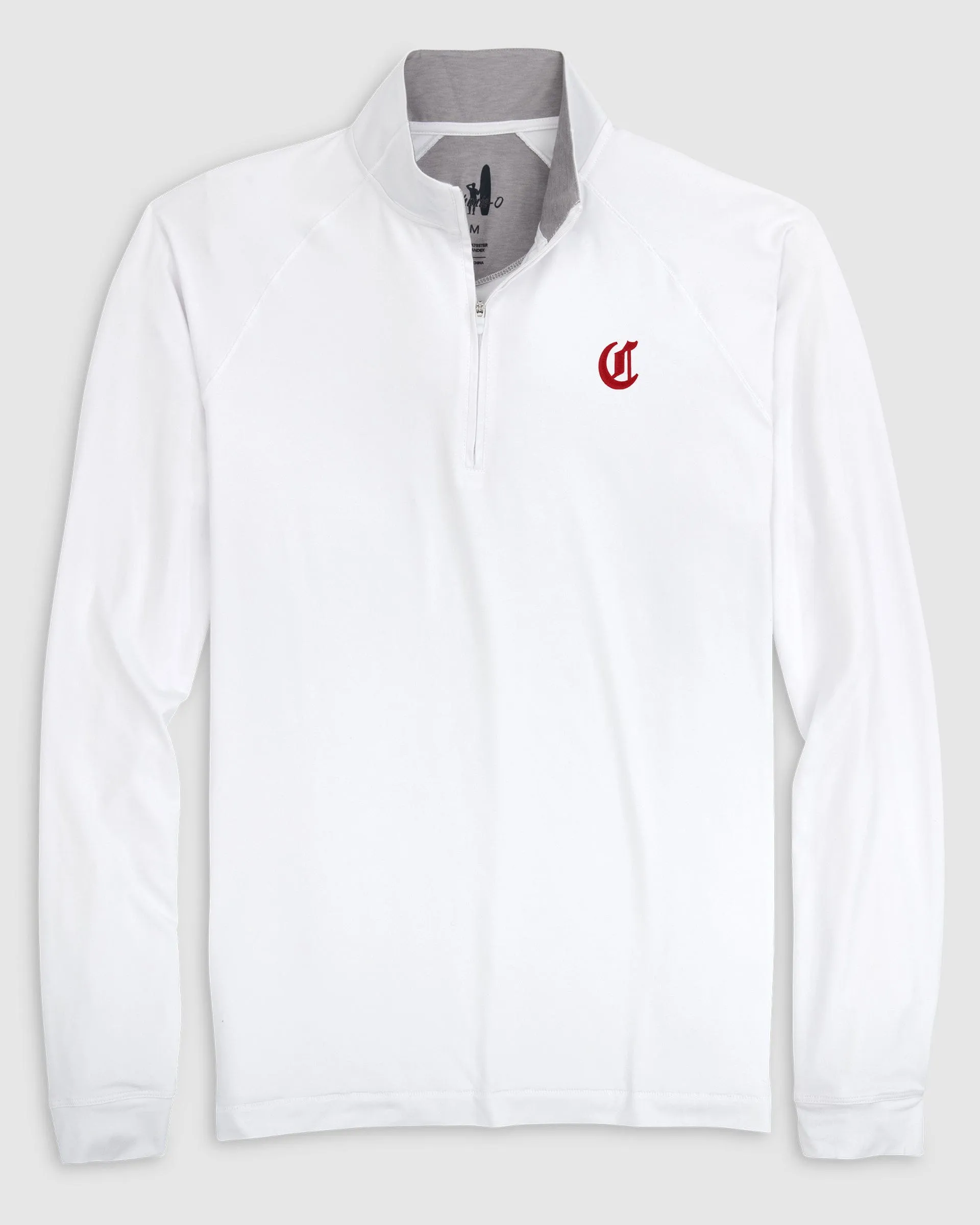 Cincinatti Reds Freeborne Performance 1/4 Zip - Cooperstown Logo