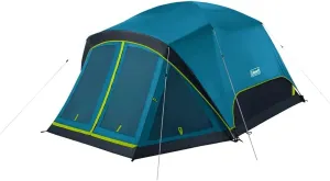 Coleman Skydome 4-Person Screen Room Camping Tent with Dark Room