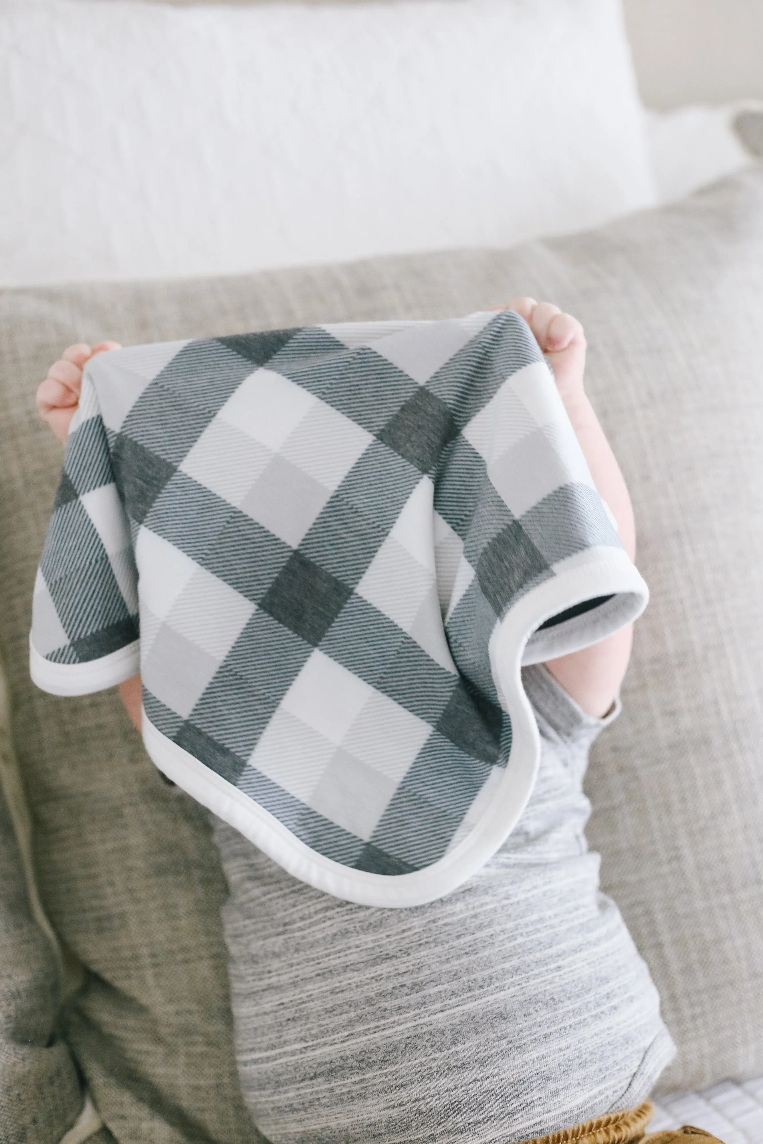 Copper Pearl Three-Layer Security Blanket Set | Hudson