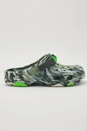 Crocs All Terrain Clog Marble Moss