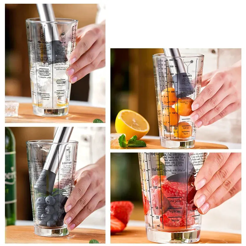 Crushed Ice Hammer for Cocktail Swizzle