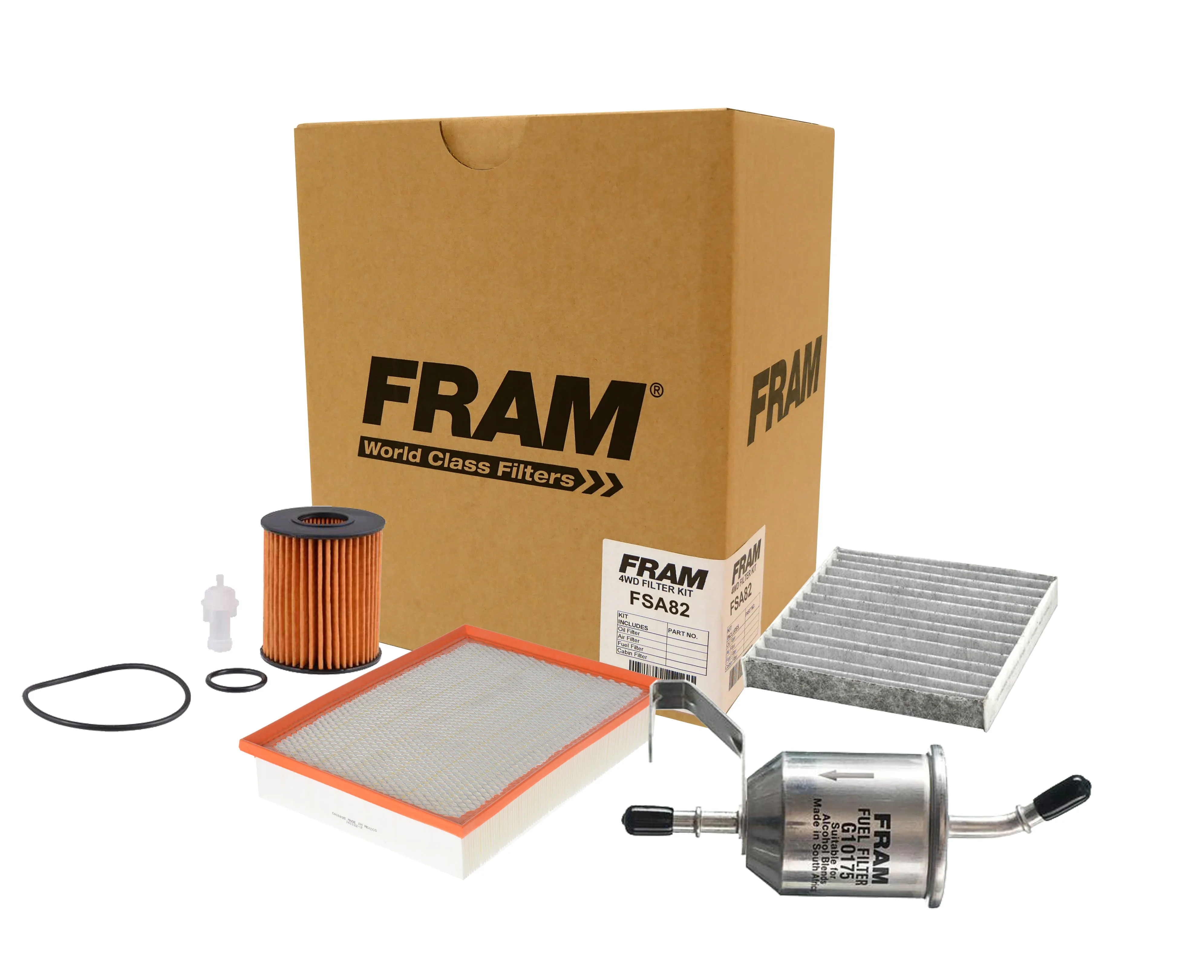FRAM 4wd Filter Kit for Toyota Prado GRJ150 4.0L 09-15
