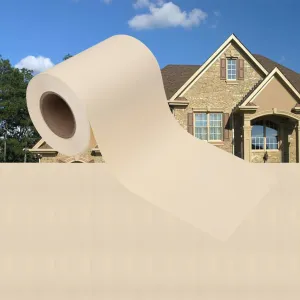 Garden Privacy Screen PVC 70x0.19 m Cream