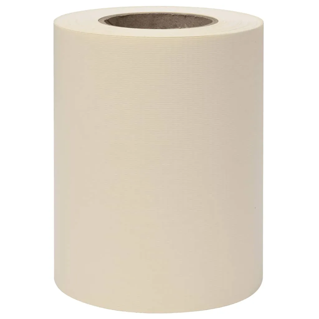 Garden Privacy Screen PVC 70x0.19 m Cream