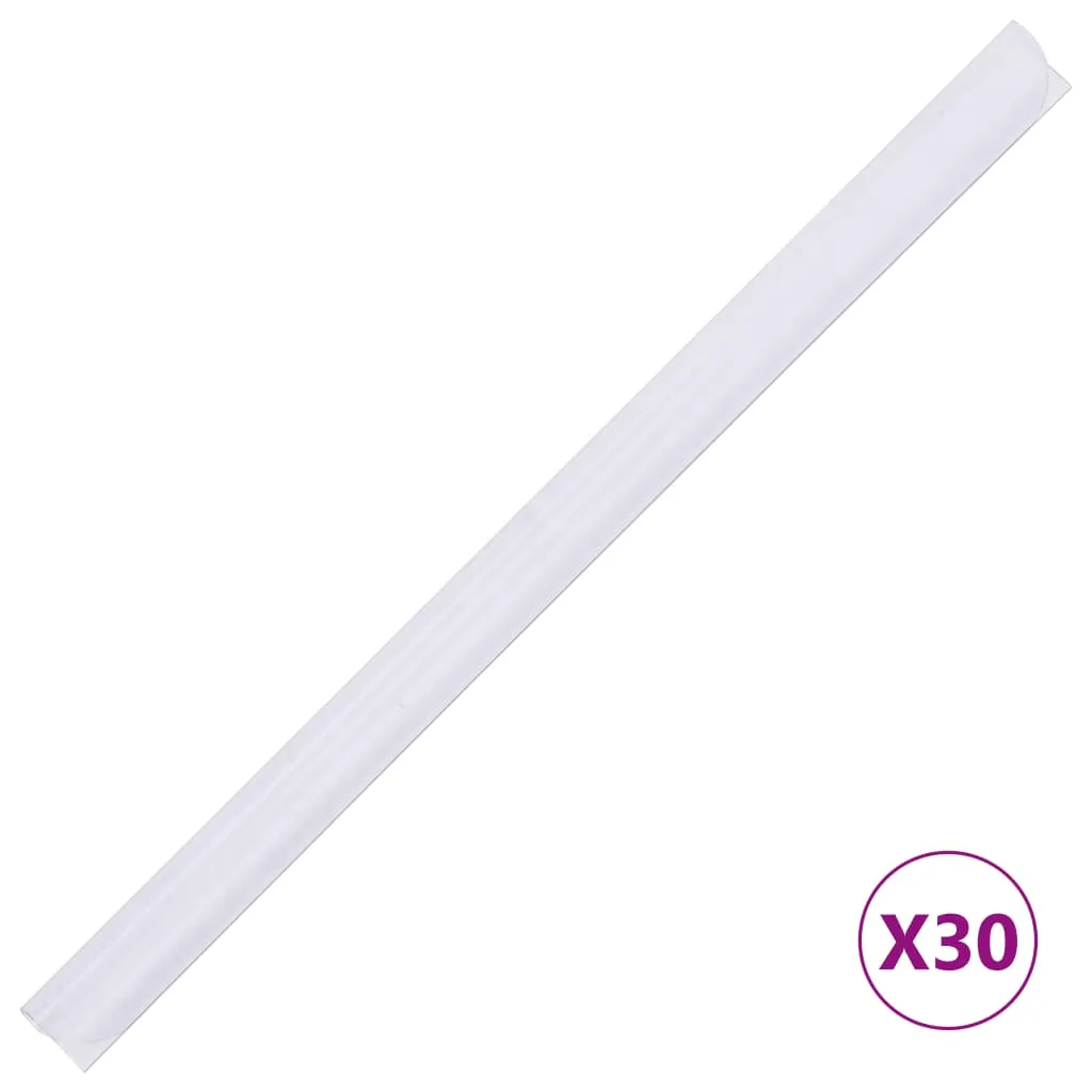 Garden Privacy Screen PVC 70x0.19 m White