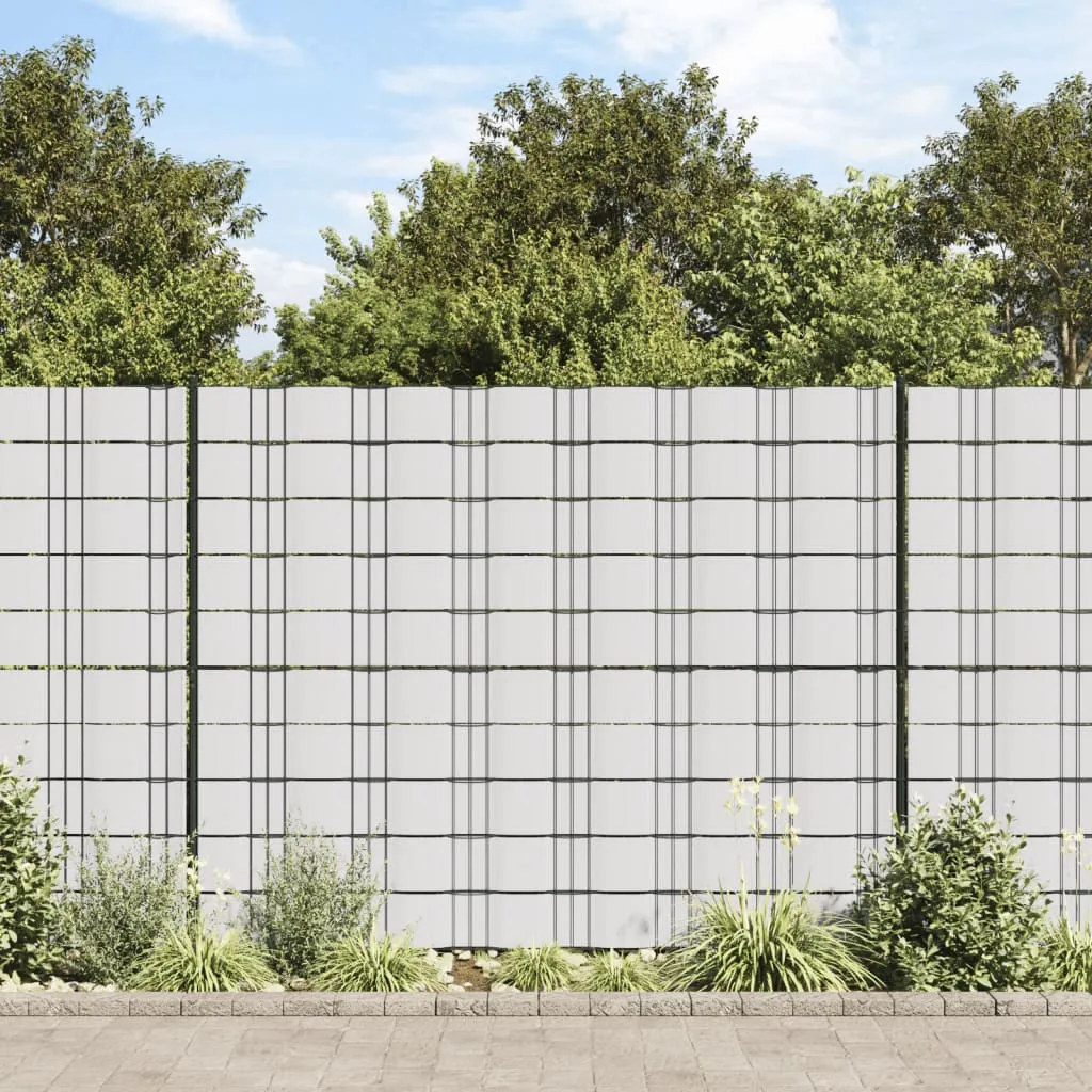 Garden Privacy Screen PVC 70x0.19 m White