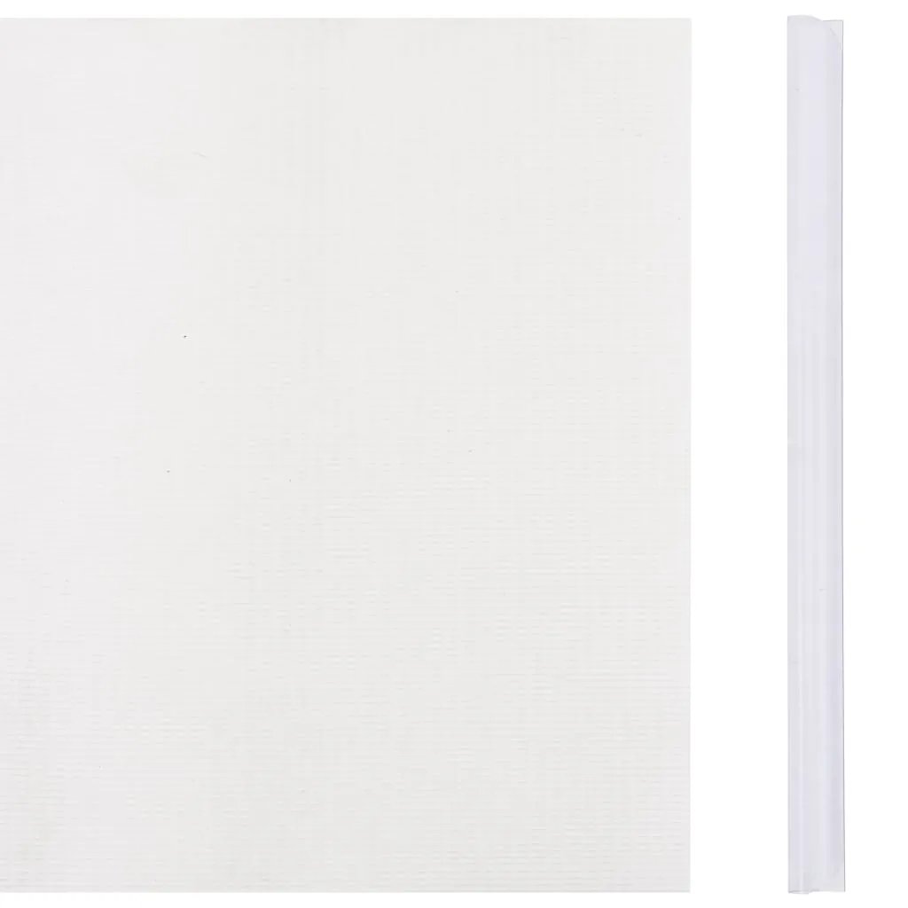 Garden Privacy Screen PVC 70x0.19 m White