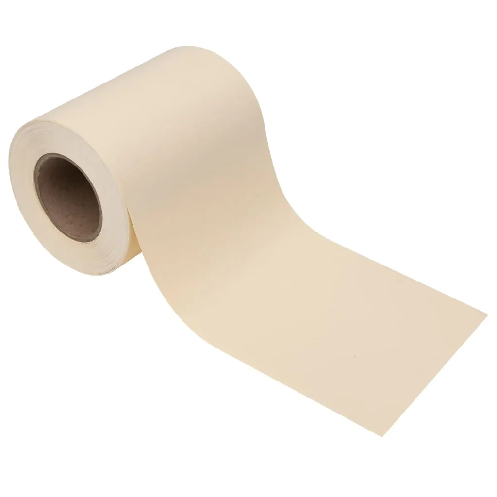 Garden Privacy Screens 4 pcs PVC 35x0.19 m Cream