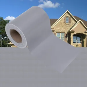 Garden Privacy Screens 4 pcs PVC 35x0.19 m Matte Light Grey