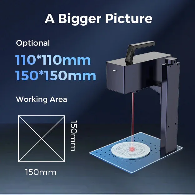 Gweike G2 20W Metal & Plastic Fiber Laser Engraver