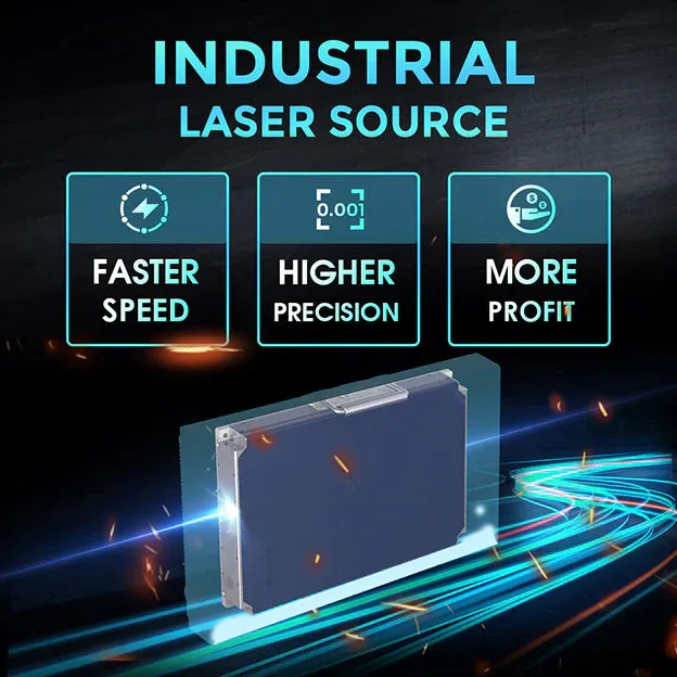 Gweike G2 20W Metal & Plastic Fiber Laser Engraver