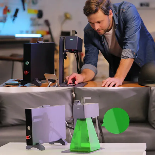 Gweike G2 20W Metal & Plastic Fiber Laser Engraver