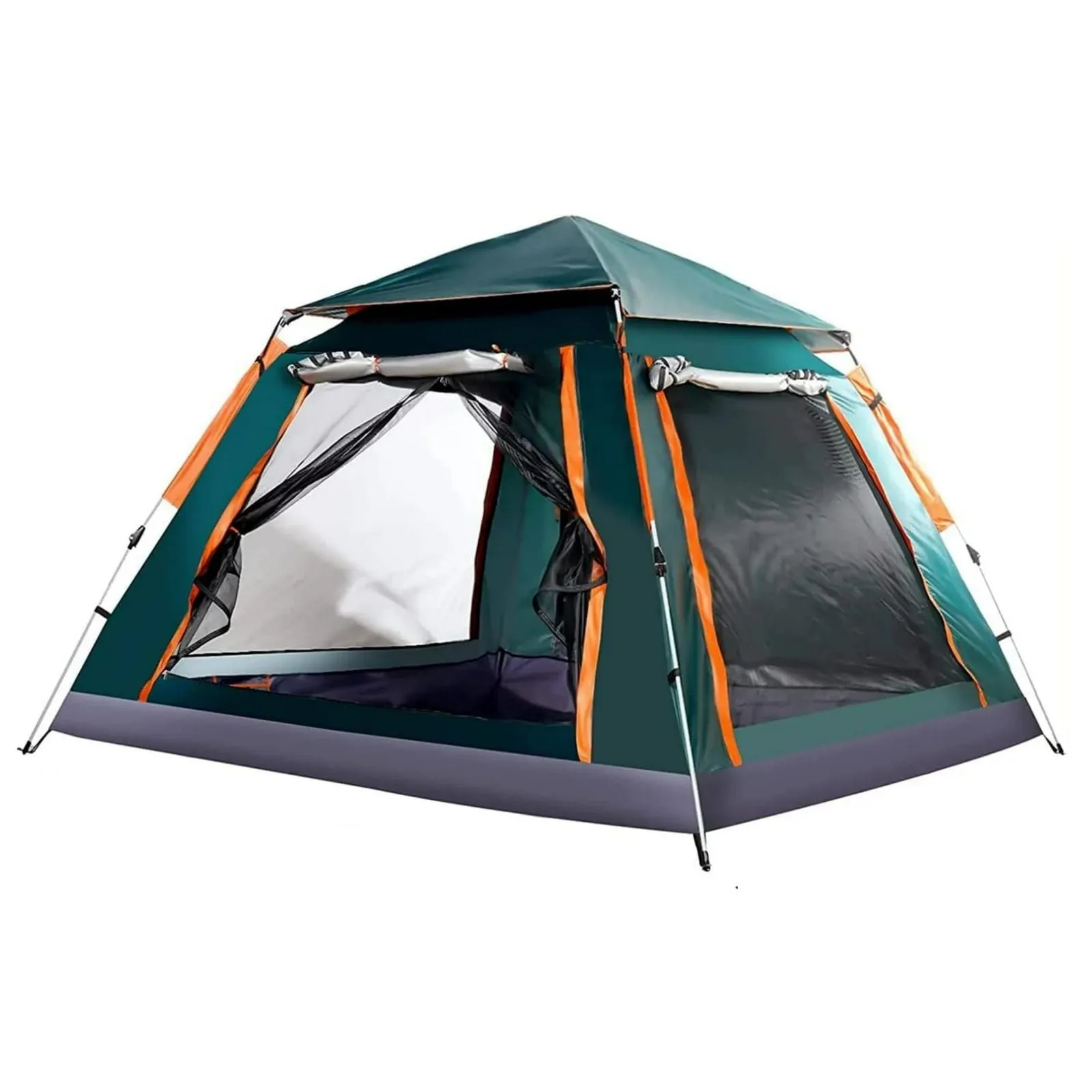 Instant Pop Up Tent for Hiking 2/3 Person Camping Tents, Waterproof Windproof Family Tent with Top Rainfly, Easy Set Up, Portable with Carry Bag, with UV Protection