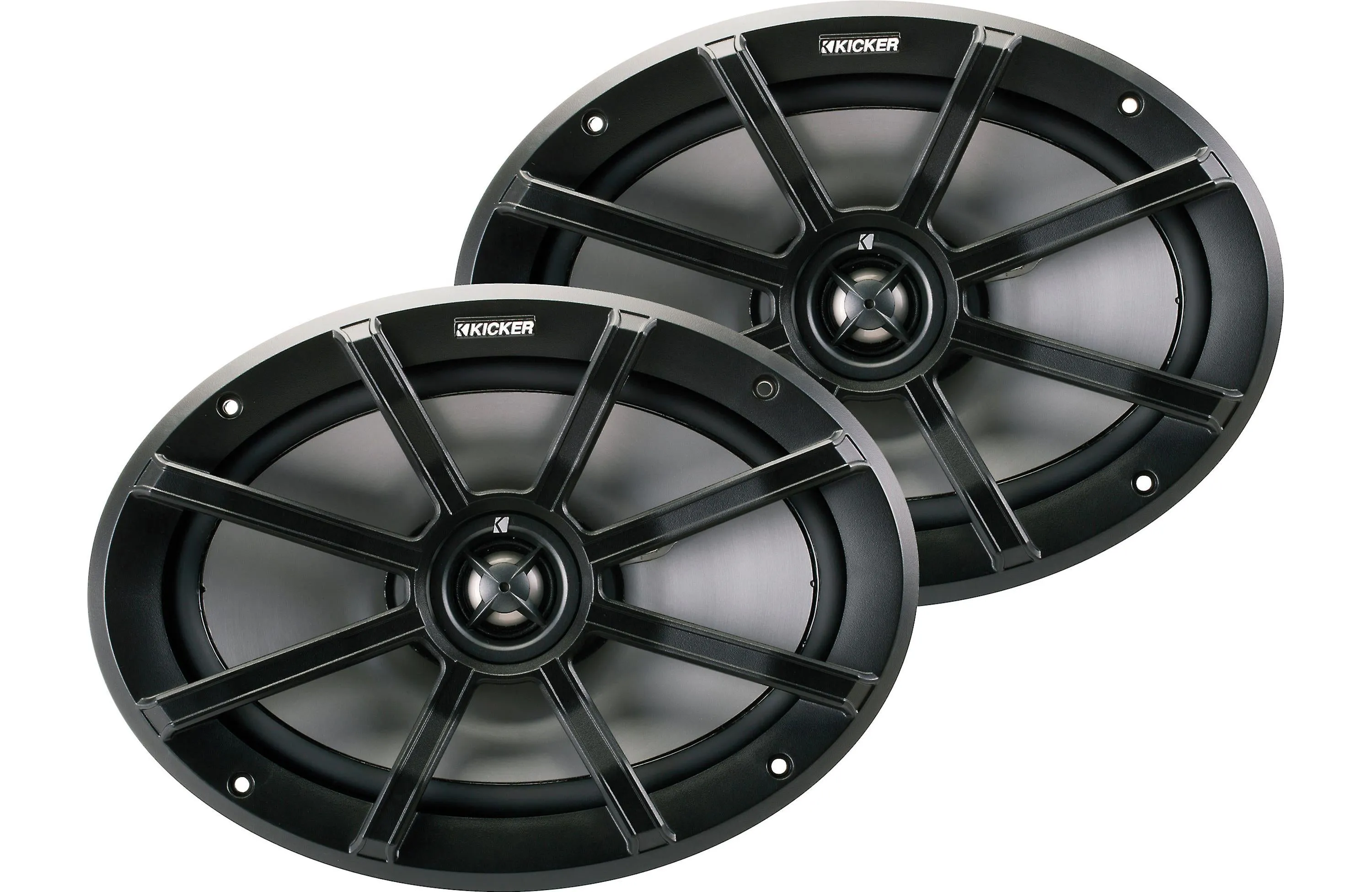 Kicker PS694 6"x 9" 2-Way Speakers for Motorcycles, Boats & ATVs
