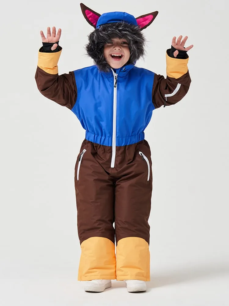 Kids Northfeel Unisex Animal Friendly Insulated One Piece Snowsuit