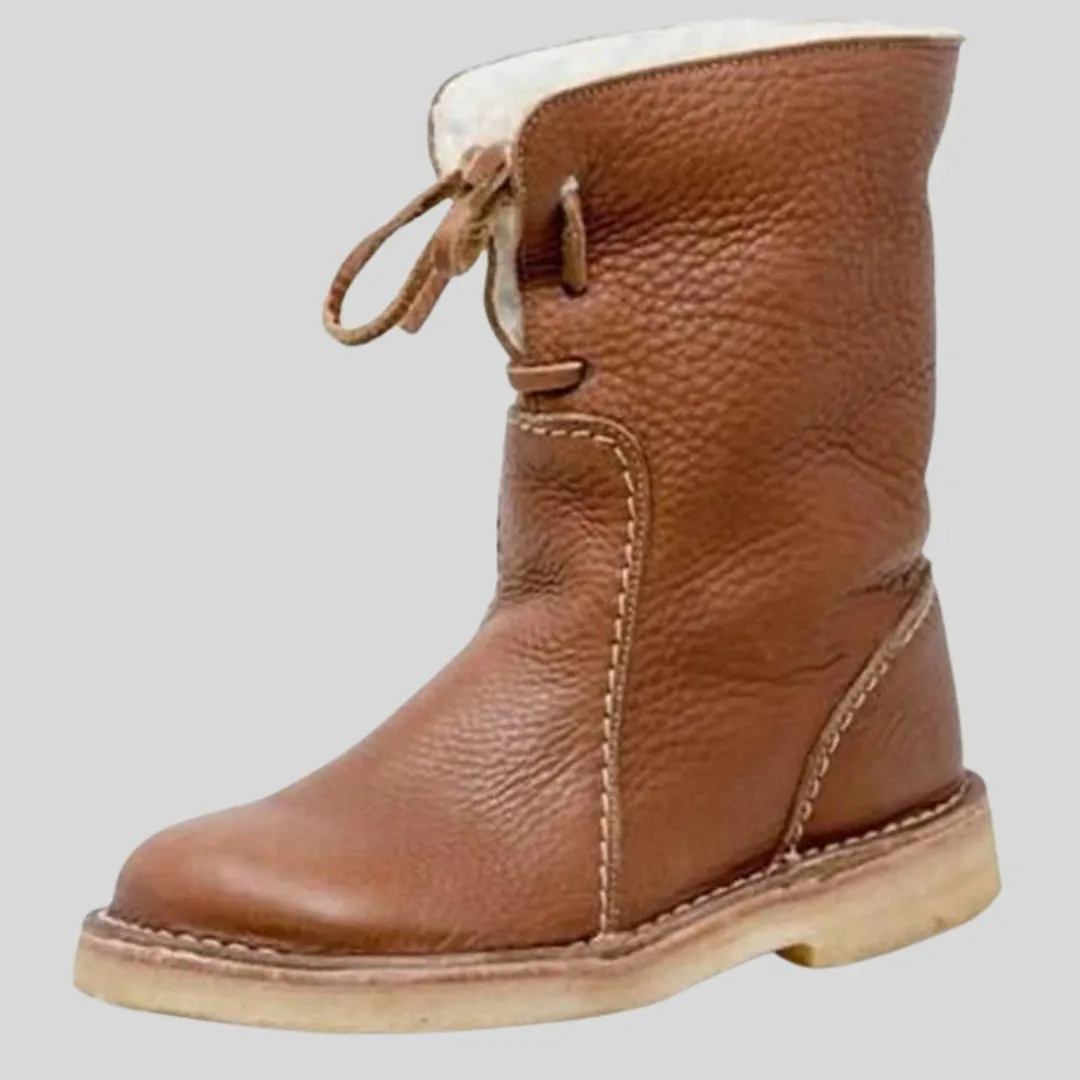 Leather Ankle Boot