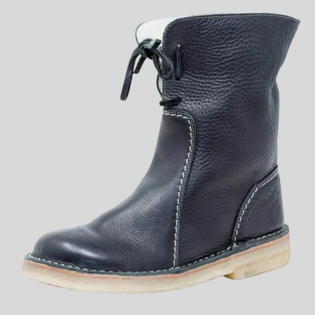 Leather Ankle Boot