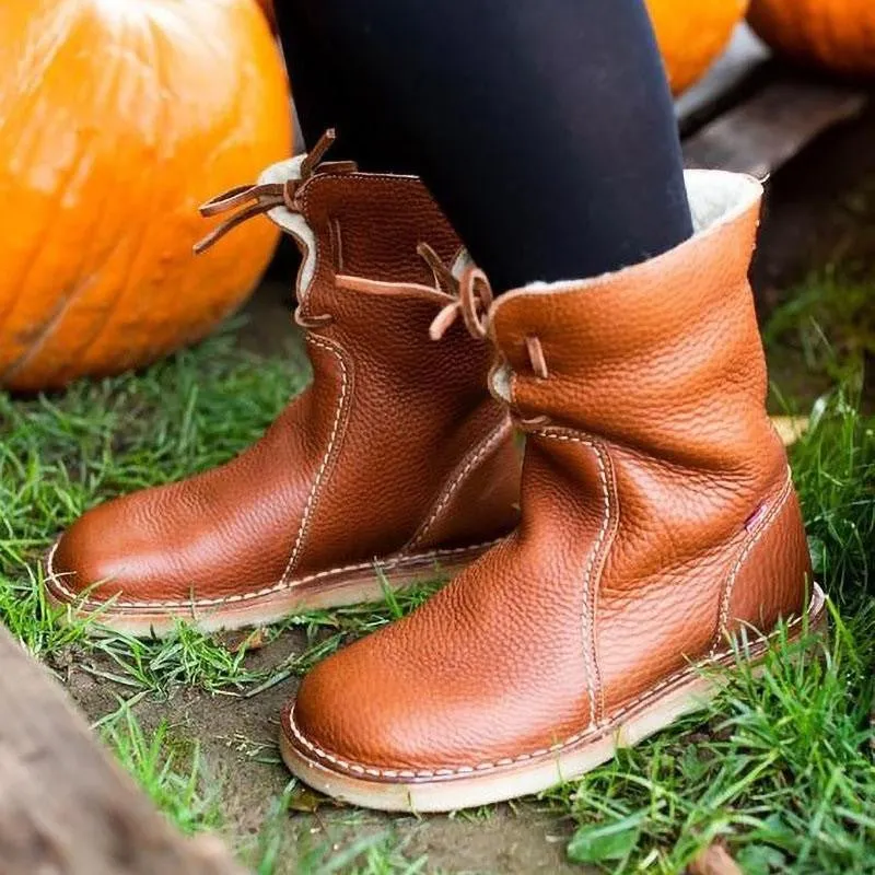 Leather Ankle Boot