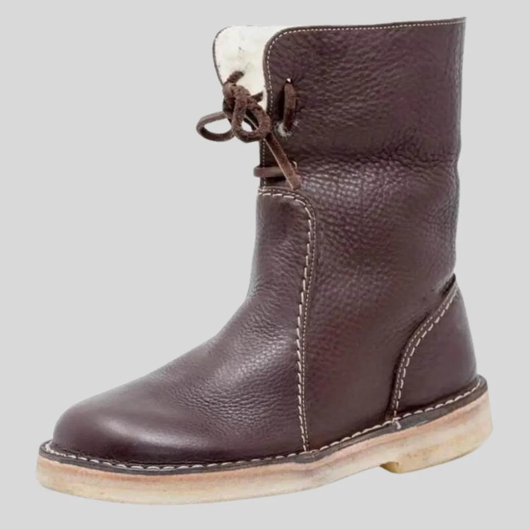 Leather Ankle Boot