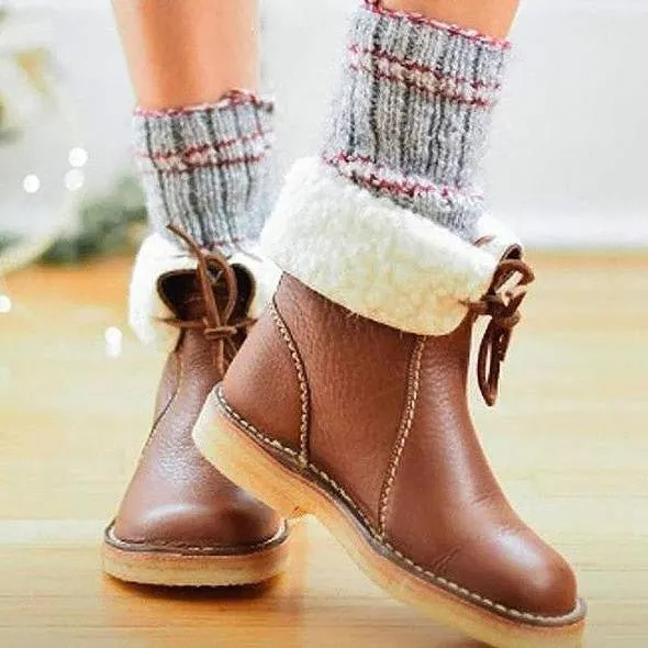 Leather Ankle Boot