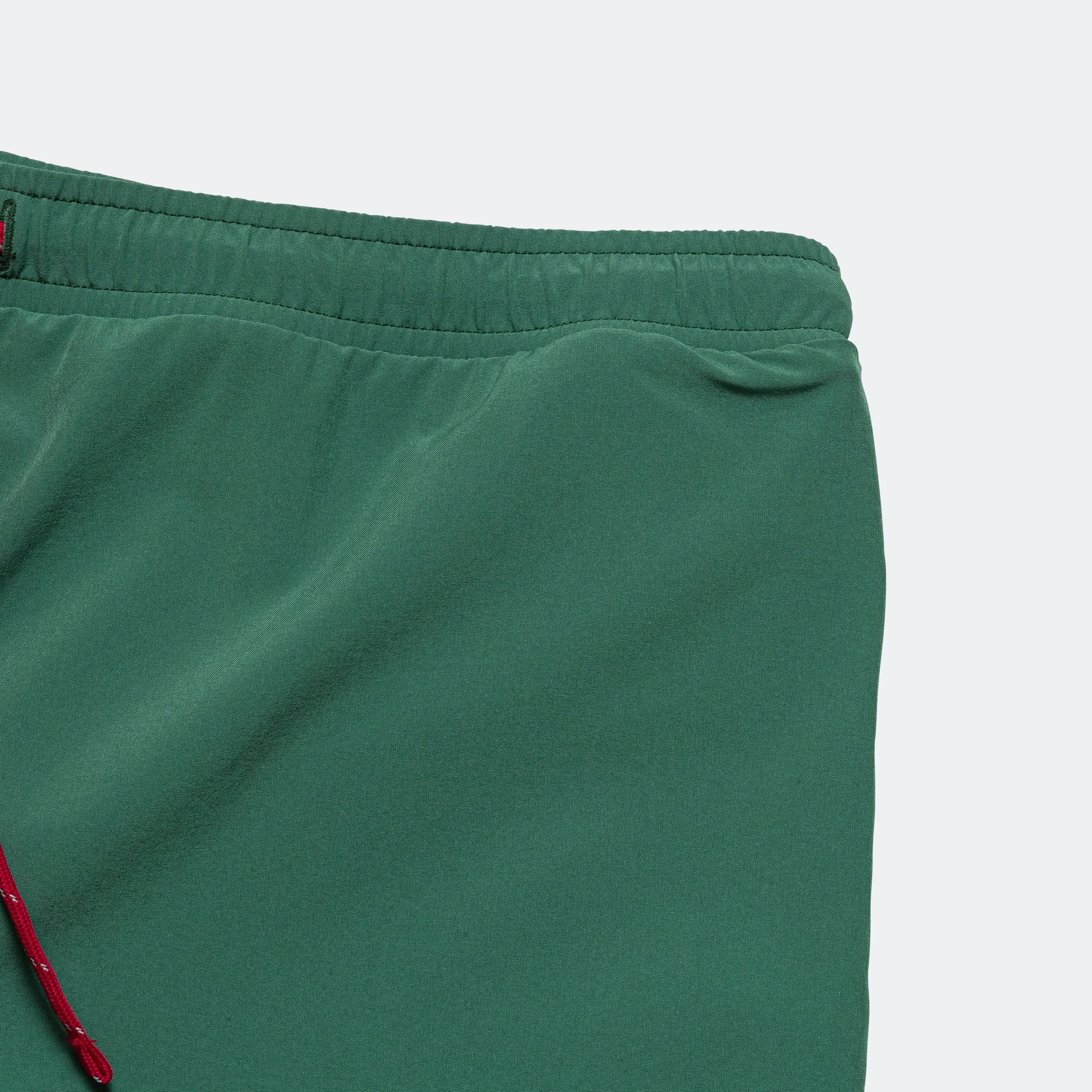 Mens Layered Pocketed Trail Shorts - Pine