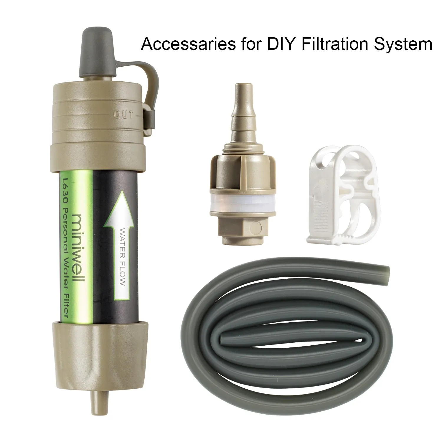miniwell L630 portable Water Filter equipment for military survival kits