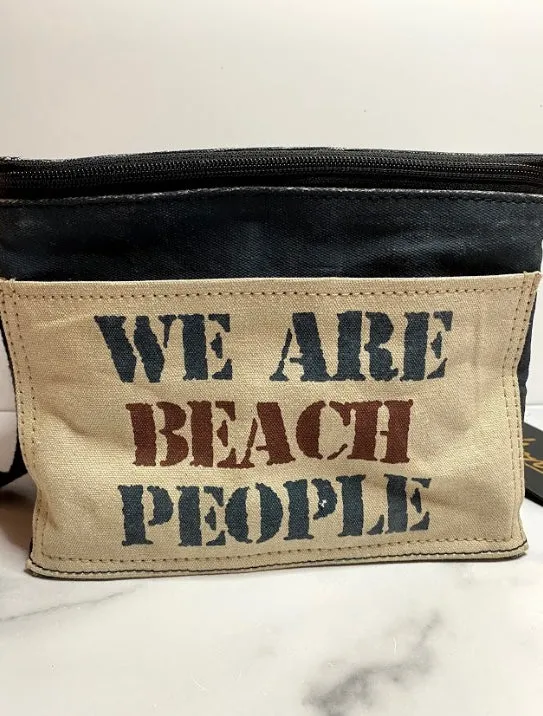 Mona B.- 6-Pack Drink Cooler "Beach People"