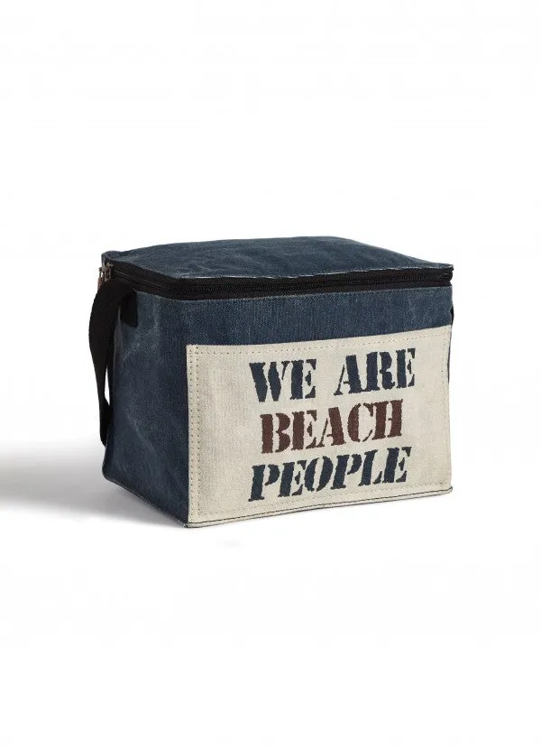 Mona B.- 6-Pack Drink Cooler "Beach People"