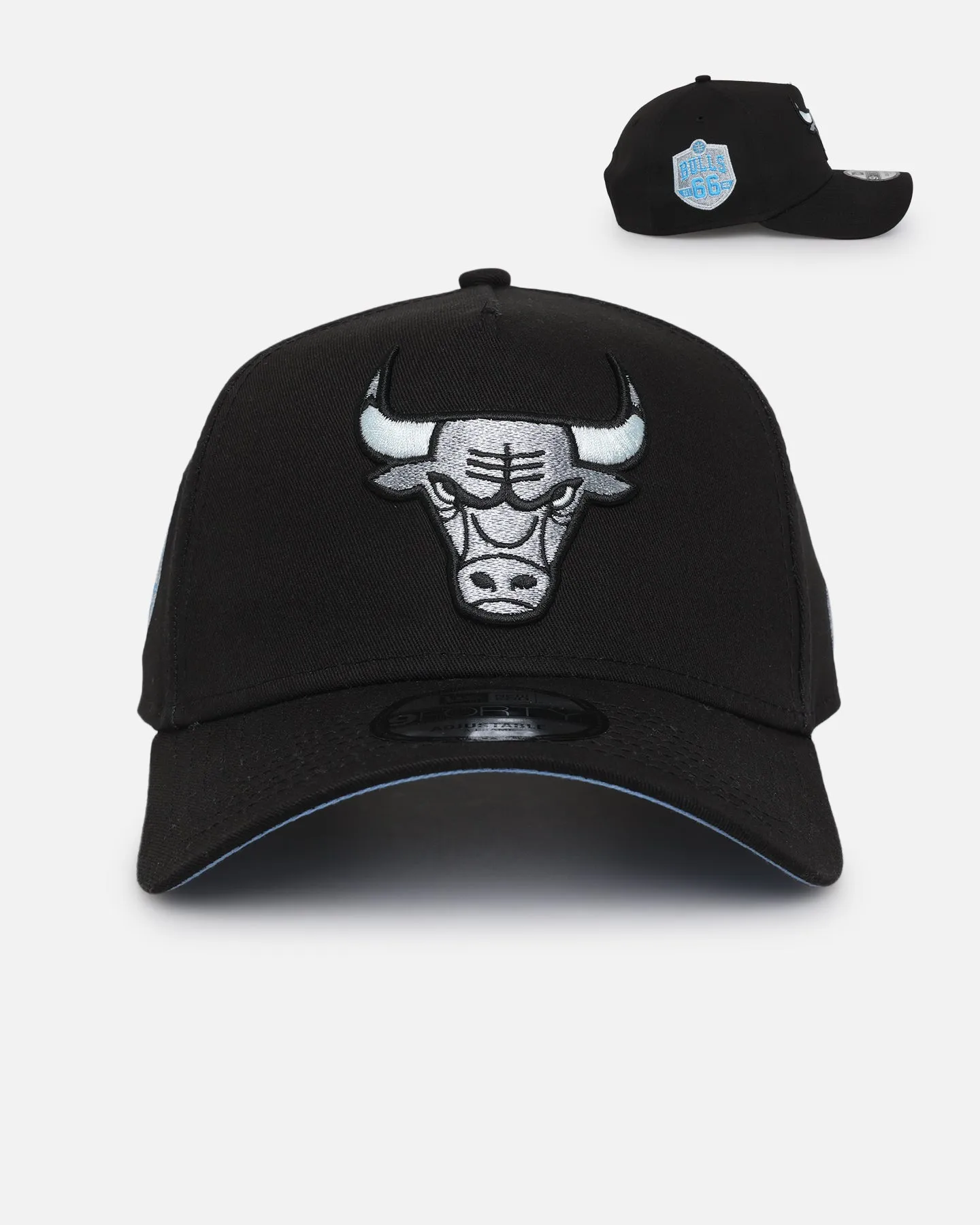 New Era Chicago Bulls 'Icy Blue' 9FORTY A-Frame Snapback Ice Blue
