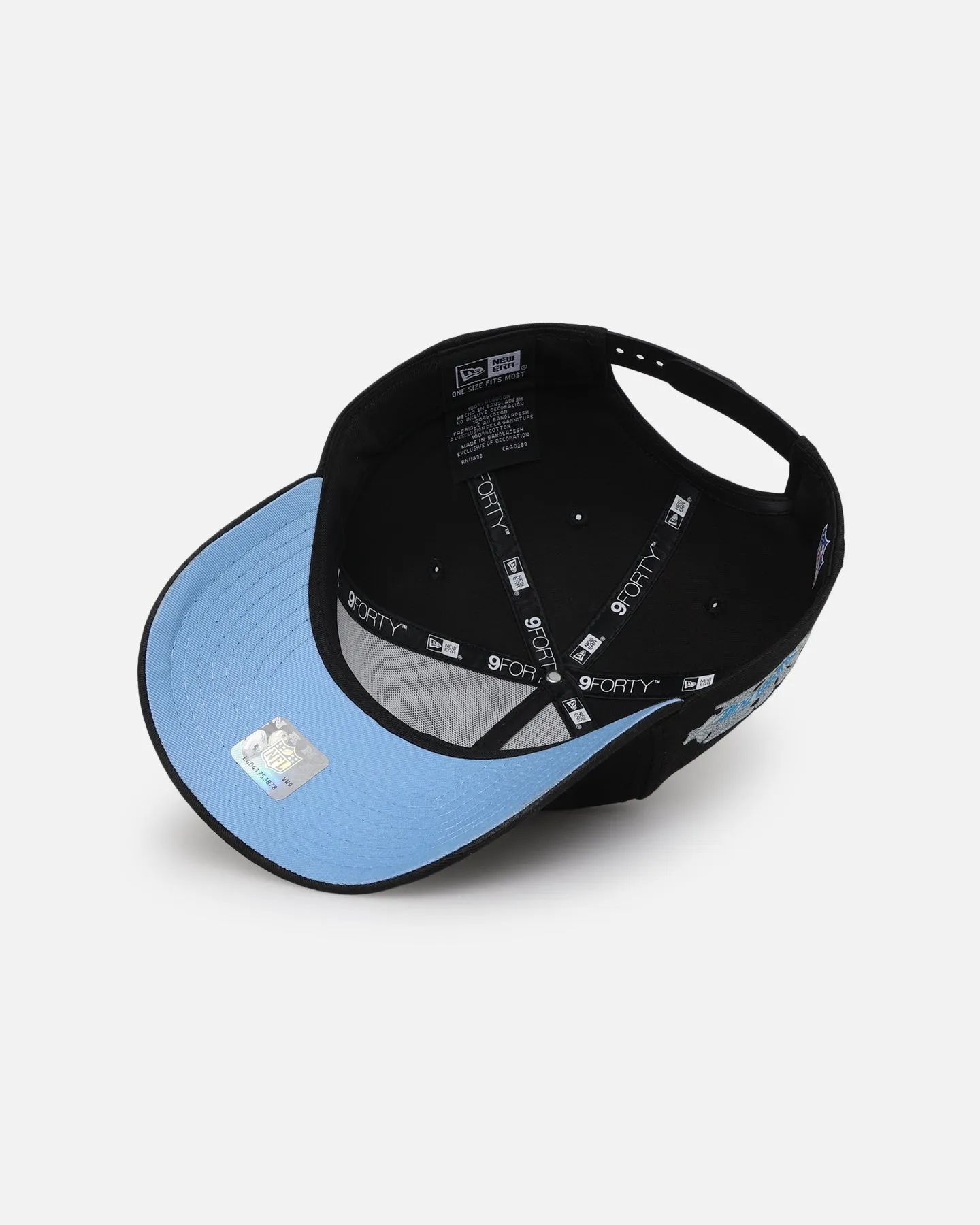 New Era Las Vegas Raiders 'Icy Blue' 9FORTY A-Frame Snapback Ice Blue