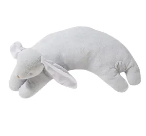 Nueva almohada de conejito gris
