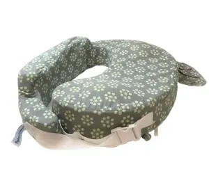 Nursing Pillow | Grey Sage - Dot Daisies | My Brest Friend