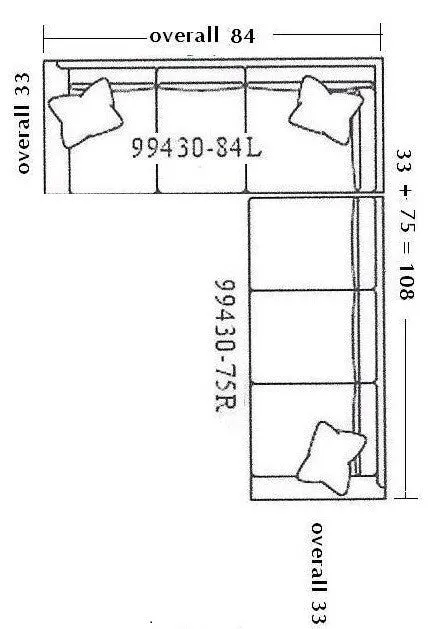 Oscar Sectional #3 (Reversible)
