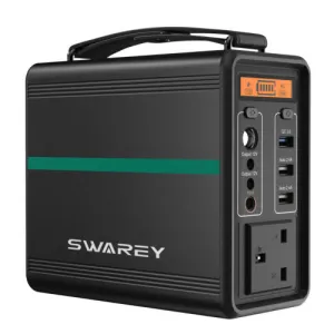 Portable Power Solar Station 166WH Compact Generator For Camping Charger Emergency Power